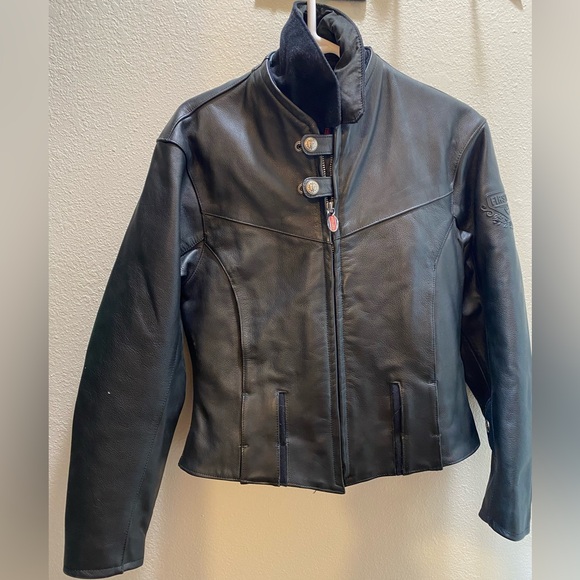 First gear motorcycle leather jacket - Picture 1 of 11